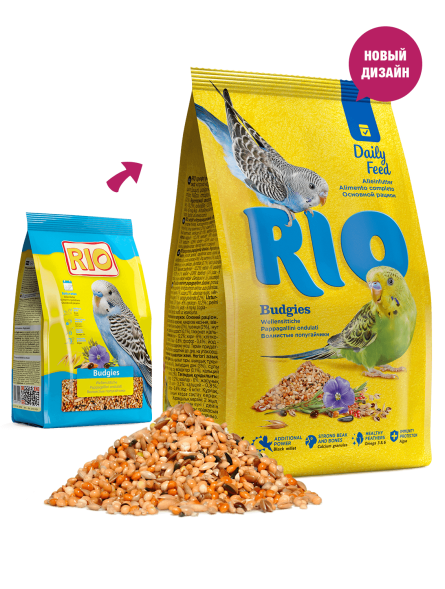 Rio - Основной рацион - Корм для волнистых попугайчиков