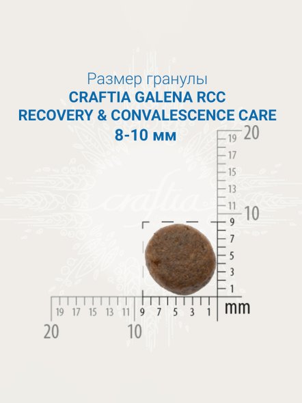Craftia Galena Recovery&amp;amp;Convalescence Care - Ветеринарная диета для кошек, Поддержка в период восстановления и Реабилитации