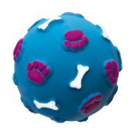 Yami-Yami - Игрушка для собак, "Мяч с лапками и косточками",голубой 