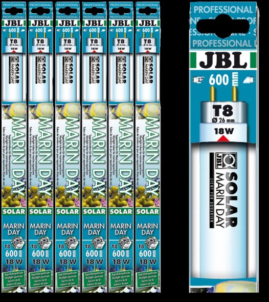 JBL - Люминесцентная лампа T8 дневного света для морских аквариумов (SOLAR MARIN DAY T8)