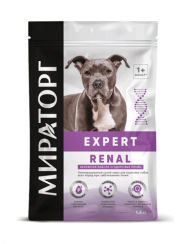 Мираторг WINNER EXPERT - Сухой корм для собак всех пород, Забота о здоровье почек, 1.5 кг