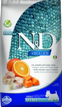Farmina Ocean - Корм беззерновой для собак малых пород, Сельдь с Апельсином