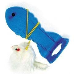 Dezzie - Игрушка &amp;quot;Дверная мышь&amp;quot; для кошек, 17,5*27см, пластик, искусственный мех