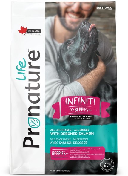 Pronature Life - Сухой корм для щенков и собак всех возрастов, с мясом лосося