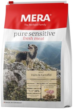Mera Sensitive Pure - Корм для взрослых собак с курицей и картофелем