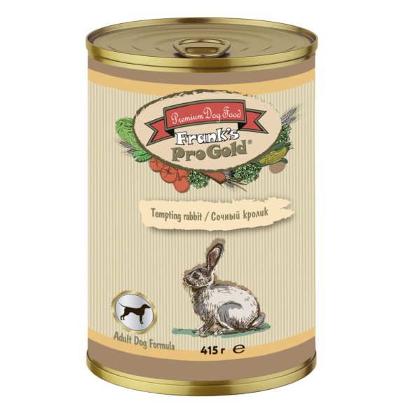 Frank&amp;#039;s ProGold - консервы для собак с кроликом 415гр