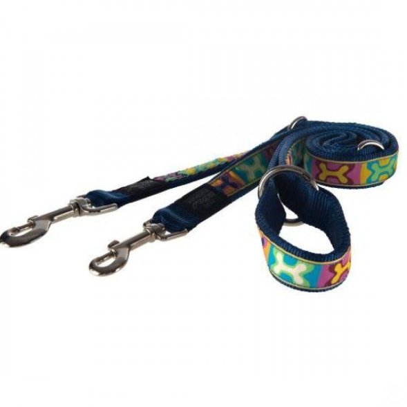 Rogz Fancy Dress Multi Purpose Lead - Поводок-перестежка &amp;quot;Поп-арт&amp;quot;