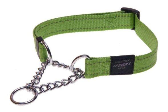 Rogz Obedience Half Check Collar - Полуудавка строгая серия &amp;quot;Utility&amp;quot;, лайм