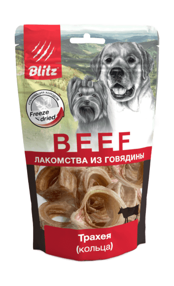 Blitz - Лакомство для собак, Трахея кольца, 50 гр