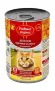 Родные Корма - полнорационный консервированный корм для кошек с ягненком кусочки в соусе по-крымски, 410 гр