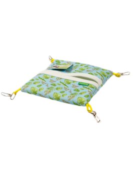 Bambini Pets - Гамак подвесной из фетра, квадратный спальный мешок, для грызунов и хорьков 25*25 см