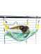 Bambini Pets - Гамак подвесной из фетра, квадратный спальный мешок, для грызунов и хорьков 25*25 см