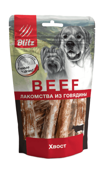 Blitz - Лакомство для собак, Хвост, 100 гр