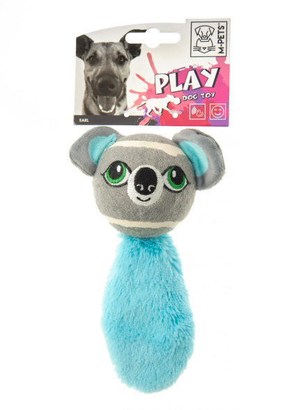 M-Pets - Игрушка для собак мяч с хвостом Earl, 18х11х6,5см