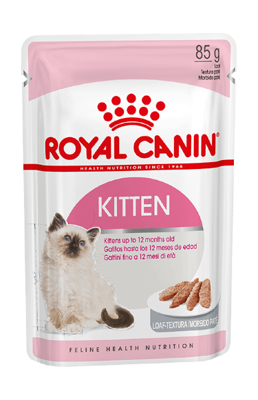 14759.580 Royal Canin Kitten - Paychi dlya kotyat do 12 mesyacev, pashtet, 85gr kypit v zoomagazine «PetXP» Royal Canin Kitten - Паучи для котят до 12 месяцев, паштет, 85гр