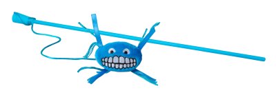 Rogz Flossy Grinz - Игрушка-дразнилка для кошек, плюшевая с кошачьей мятой