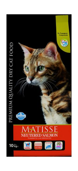 Farmina Matisse Neutered - Сухой корм для стерилизованных кошек, с Лососем