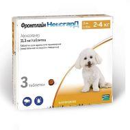 Фронтлайн НексгарД - таблетки от блох и клещей для собак весом 2-4кг 