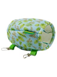 Bambini Pets - Гамак подвесной из фетра, мяч регби для грызунов и хорьков 18*13*13 см