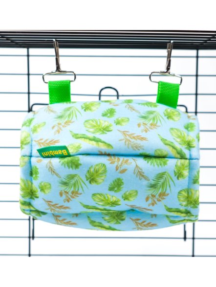 Bambini Pets - Гамак подвесной из фетра, мяч регби для грызунов и хорьков 18*13*13 см