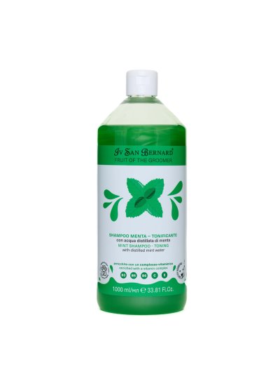 Iv San Bernard Fruit of the Groomer Mint — Шампунь для любого типа шерсти