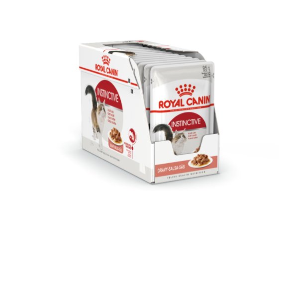 Royal Canin Instinctive - Влажный корм для взрослых кошек в соусе 85гр
