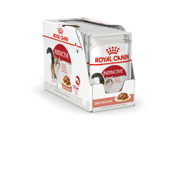 Royal Canin Instinctive - Влажный корм для взрослых кошек в соусе 85гр