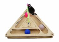GoSi - Игровой комплекс, Треугольник с шариками c игрушкой на пружине