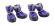 Yami-Yami - Утеплённые ботинки для собак, фиолетовые со светоотражающей полосой