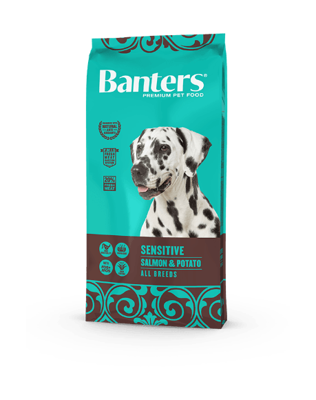 Banters Sensitive - Сухой корм для собак с лососем