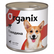 Organix - Консервы для Собак с говядиной 750 гр