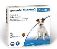 Фронтлайн НексгарД - таблетки от блох и клещей для собак весом 4-10кг 