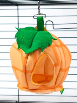 Bambini Pets - Домик из фетра, тыковка для грызунов и хорьков 18*18*15 см