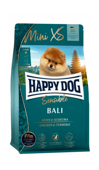 Happy Dog Mini XS Bali - Сухой корм для взрослых собак мелких пород, с Курицей и Рисом