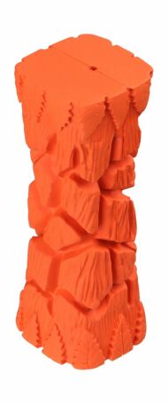 Mr.Kranch - Игрушка для собак, Палочка с пищалкой, 16 см, Оранжевая, с ароматом бекона