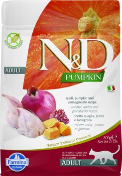 Farmina N&amp;amp;D Pumpkin - Сухой корм для кошек, Перепелка с Тыквой