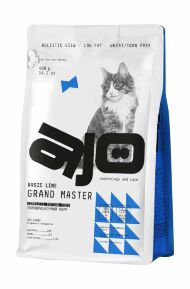 AJO Grand Master - Сухой корм для пожилых кошек с курицей