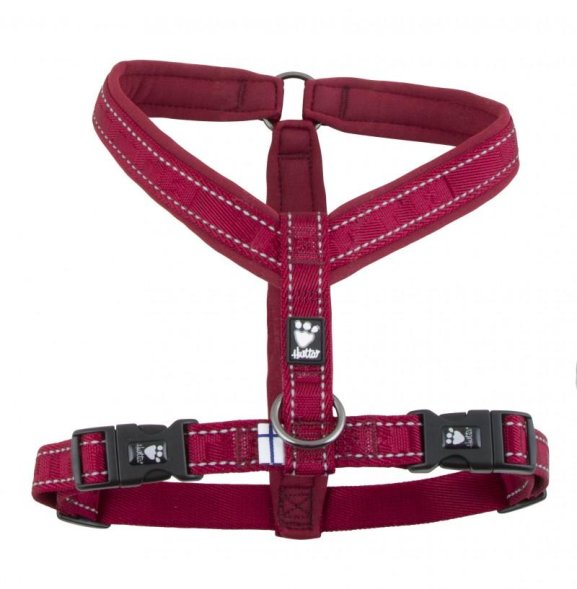 Hurtta - Y-образная шлейка для собак, красная (Casual Y-Harness)