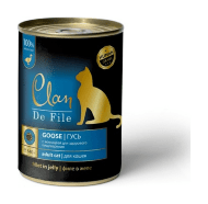 Clan De File - Консервы для кошек с гусем № 86 340 г