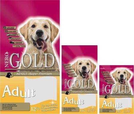 Nero Gold - Сухой корм для взрослых собак с курицей и рисом (Adult)