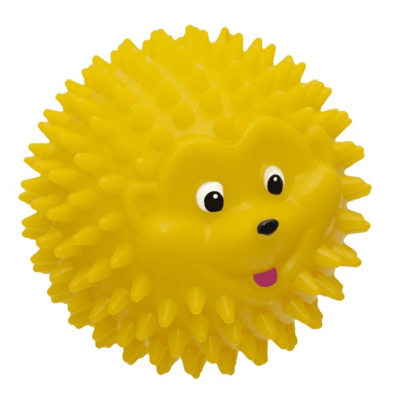 Tappi - Игрушка для собак &amp;quot;Мю&amp;quot;, мяч - ежик, желтый