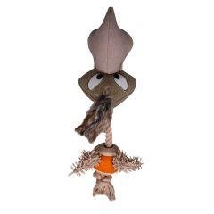 Dezzie - Игрушка для собак &amp;quot;Курица&amp;quot;, 40*11*8см, хлопок, искусственный мех