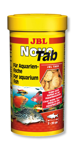 JBL NovoTab - Корм для всех видов аквариумных рыб, таблетки 250мл
