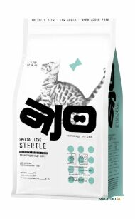 AJO Cat Sterile - Сухой корм для кастрированных котов и стерилизованных кошек