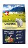 Ontario Senior Mini Lamb & Rice – Сухой корм для пожилых собак малых пород с ягненком и рисом 6,5 кг