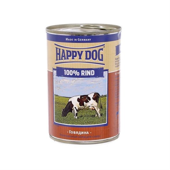 Happy Dog - Консервы для собак с говядиной 400 гр