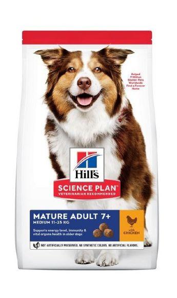16783.580 Hill's Science Plan Canine Mature Adult 7+ - Syhoi korm dlya pojilih sobak 12kg kypit v zoomagazine «PetXP» Hill's Science Plan Canine Mature Adult 7+ - Сухой корм для пожилых собак 12кг