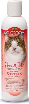 Bio-Groom - Шампунь от блох и клещей для кошек 237 мл
