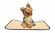 Osso - Пеленка для собак многоразовая впитывающая (коричневая) (40х60см)