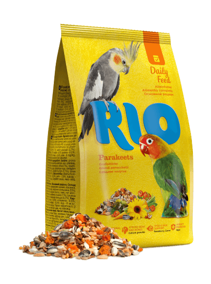 17693.580 Rio - Korm dlya srednih popygaev kypit v zoomagazine «PetXP» Rio - Корм для средних попугаев